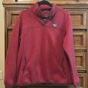 L.L. Bean Red Women's Sweatshirt
